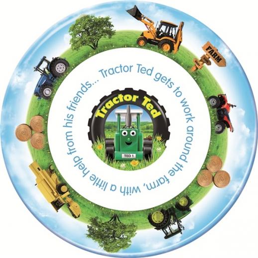  Tractor Ted Plate