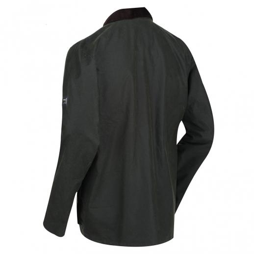  Regatta RMN161 Mens Country Wax Jacket Green