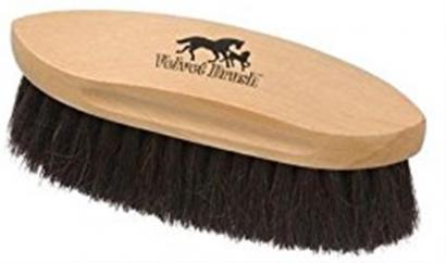 Hy Shine Pro Soft Grip Long Bristle Dandy Brush Navy image