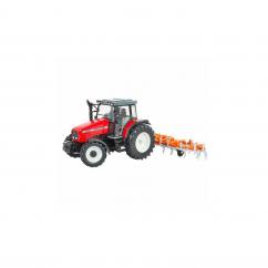 Britains 43335 Heritage Massey Ferguson Tractor and Cultivator image