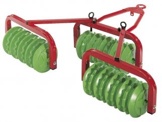 Rolly 12384 Disc Harrow Red and Green image