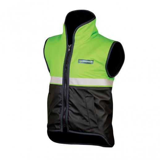  Kaiwaka Trekz Kids Vest Grey/Lime Green 