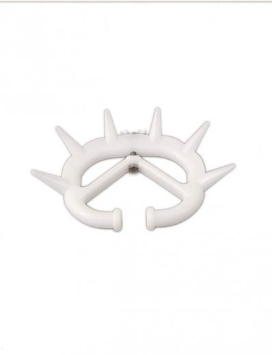  Spiked White Plastic Anti Suckling Preventor