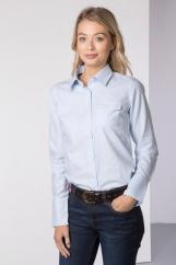 Rydale Matilda Ladies Long Sleeve Stripe Shirt Cloudless image