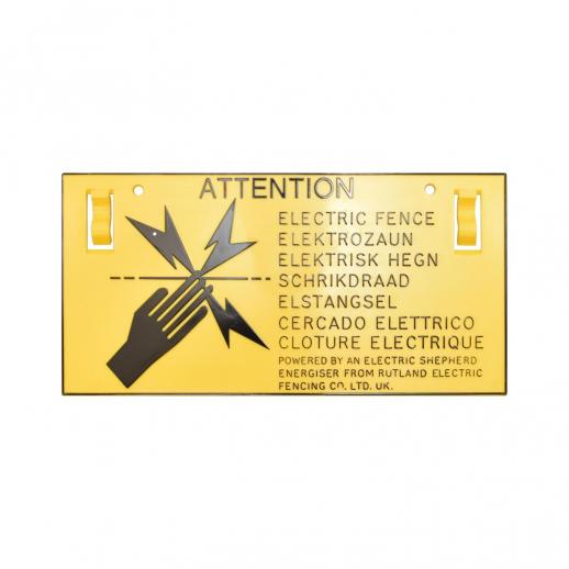  Electric Fence Warning Sign 