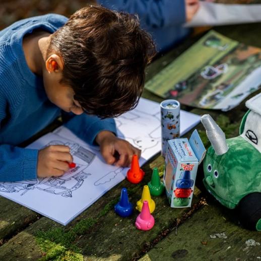  Tractor Ted Stacking Crayons 6 Pack