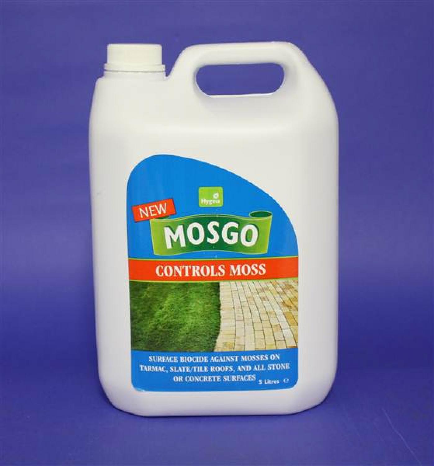 Buy Hygeia Mosgo Moss Control 5L from Fane Valley Stores Agricultural