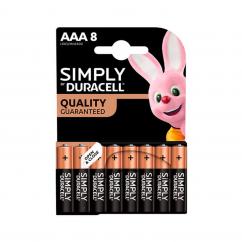 Duracell AAA Batteries 8 Pack image