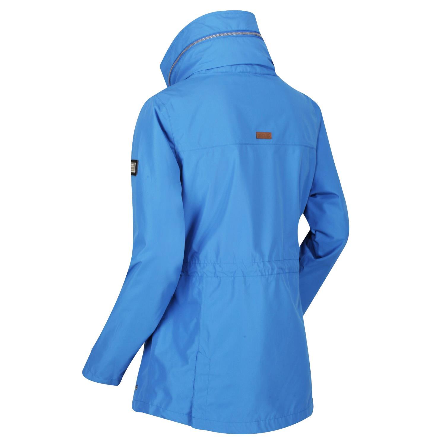 Buy Regatta RWW337 Narelle Ladies Funnel Neck Jacket Blue from Fane Valley Stores Agricultural Supplies