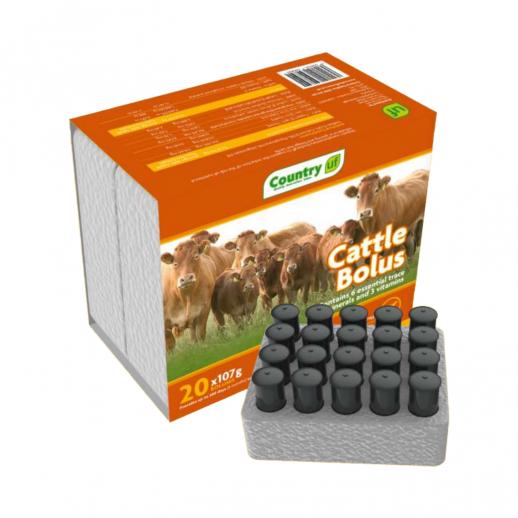 Buy Country Cattle Mineral Bolus 20 Pack 10 Doses from Fane Valley