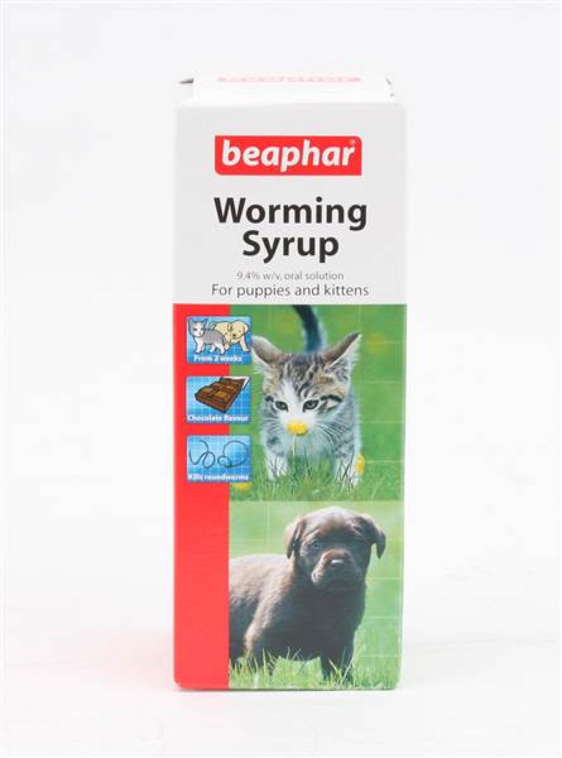 Buy Beaphar Worming Syrup 45ml from Fane Valley Stores Agricultural ...