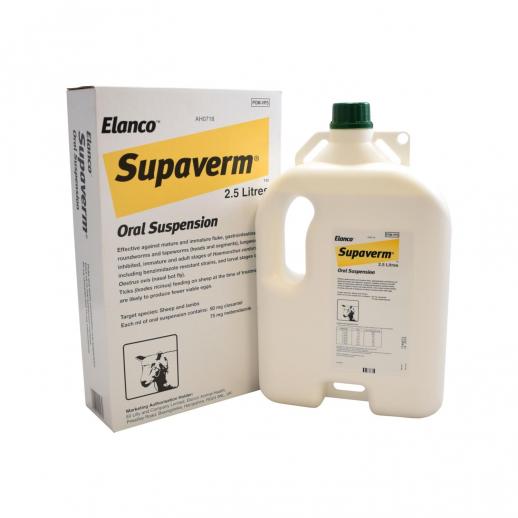 Supaverm Oral Suspension for Sheep & Lambs 