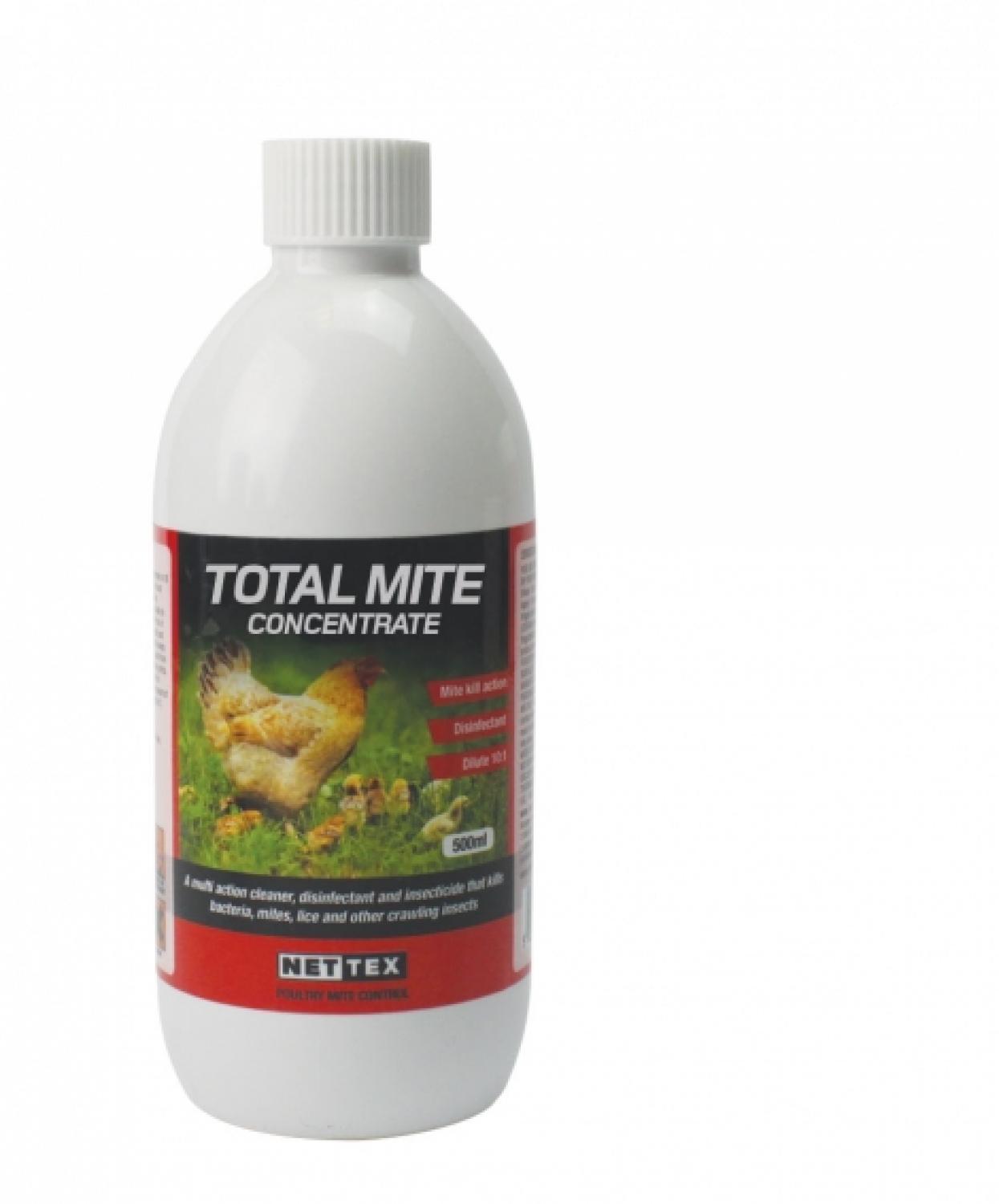 Buy Nettex Total Mite Kill Liquid Concentrate 500ml from Fane Valley