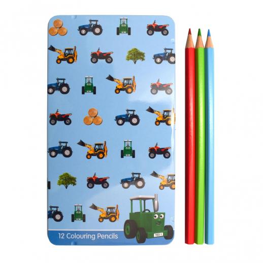  Tractor Ted Pencil Tin