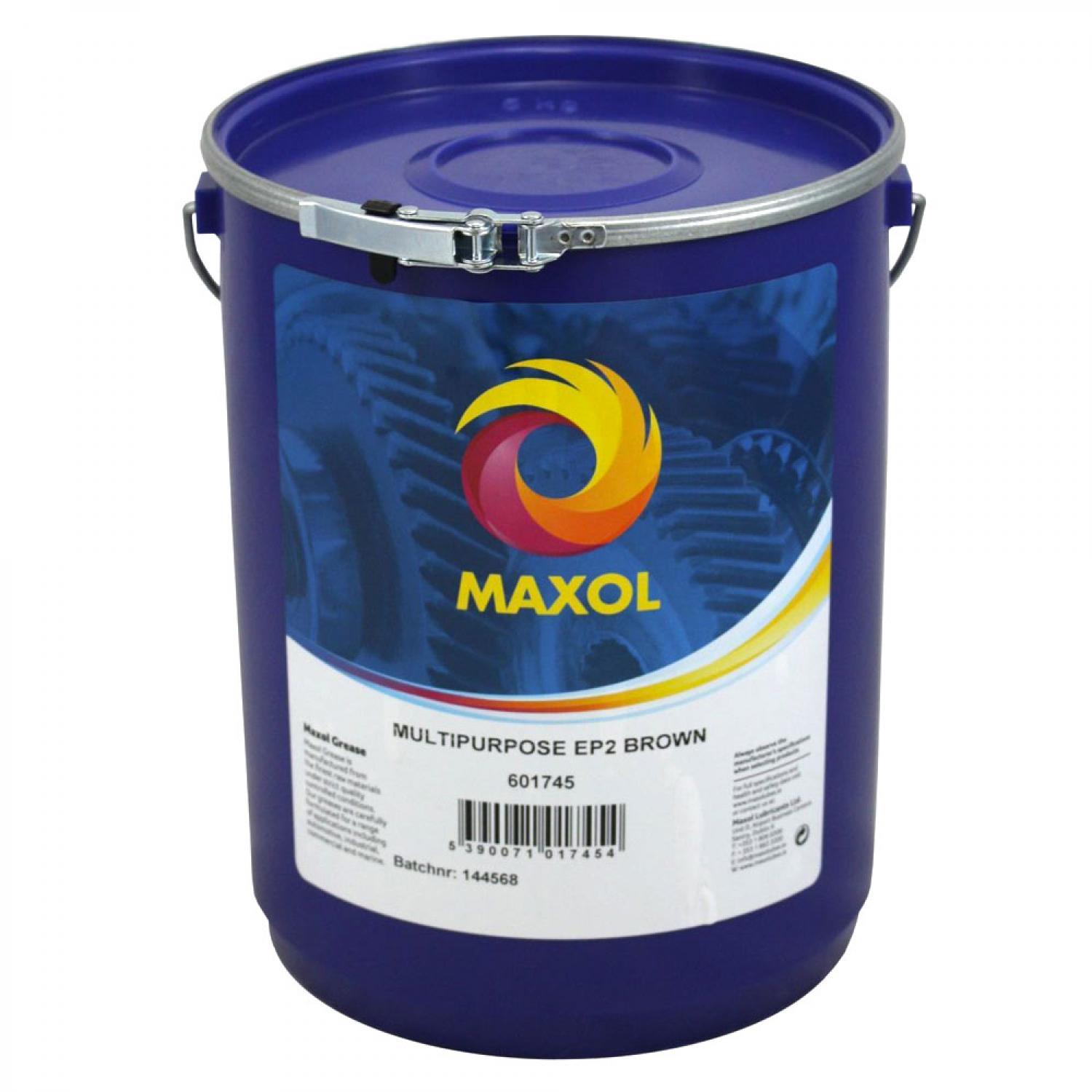 Buy Maxol Multipurpose EP2 Grease Brown 12.5kg from Fane Valley Stores