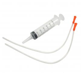 Lamb Reviver Colostrum Feeder Syringe Drencher & Plastic Tube image