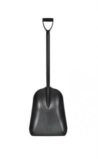  Black Plastic Superpan Shovel with Plastic Handle & D Handle