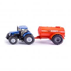 Bruder 9036 New Holland T8040 with Abbey Tanker image