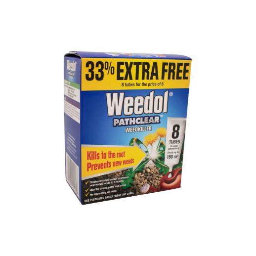  Weedol Pathclear Liquid Concentrate Tubes 