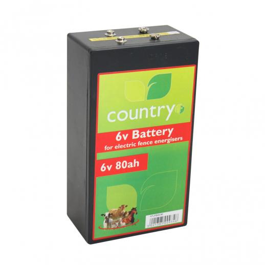  Country Electric Fence Battery PP8 / 6V 80Ah