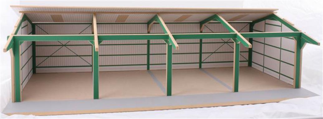  Brushwood Euro Style Tractor and Machinery Shed 