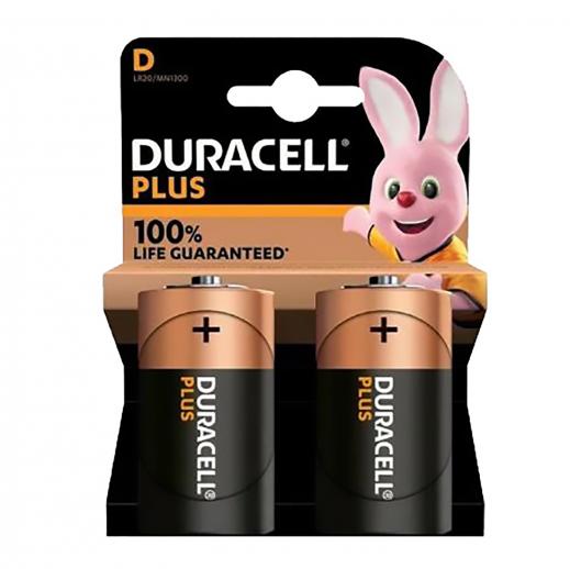  Duracell Plus D Batteries 