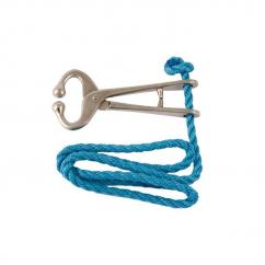 Bull Holder Nose Tongs with Rope image