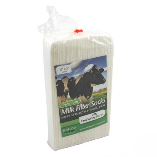  Burflow Fane Valley Premium Milk Filter Socks 12  x 3 
