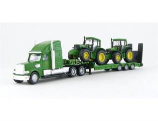 Siku John Deere Low Loader with two Tractors  image