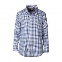 Rydale Richmond Mens Long Sleeve Check Shirt Navy/Blue image