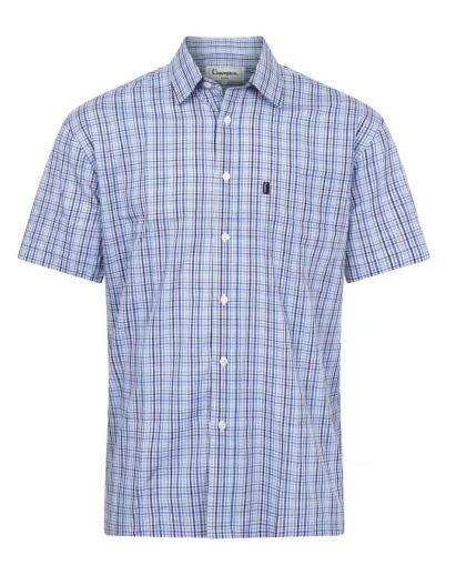  Champion Poole Short Sleeve Shirt Blue