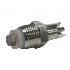 Piglet Bite Nipple 1/2in with 3/8 Bite Piece Stainless Steel Length 56mm image