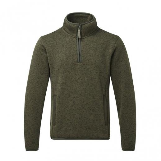  Fortress Easton 1/4 Zip Sweater Olive