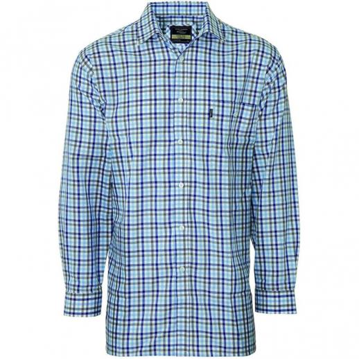  Champion Lyndhurst Long Sleeve Shirt Blue