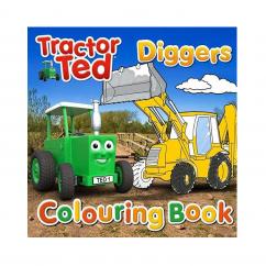 Tractor Ted Colouring Book - Diggers image