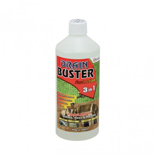Buy Drain Buster Fast Action 3 in 1 Drain Cleaner 1L from Fane Valley