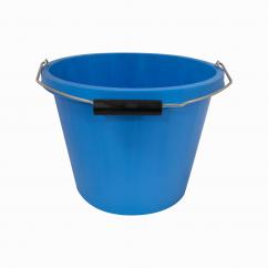 Blue 3 Gallon Plastic Bucket image