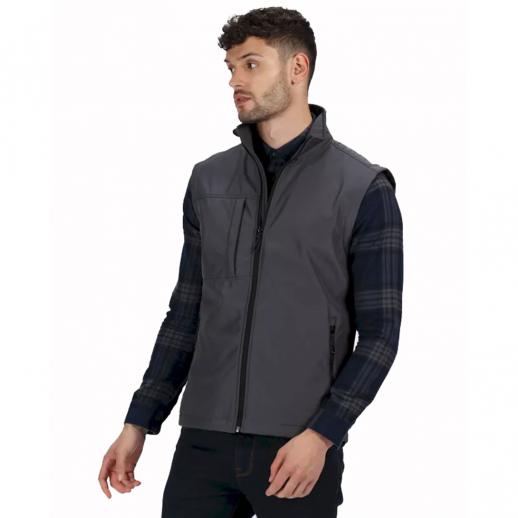  Regatta TRA848 Octagon Soft Shell Gilet Grey 