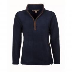Rydale Huggate Ladies 1/4 Zip Fleece Ink Navy image