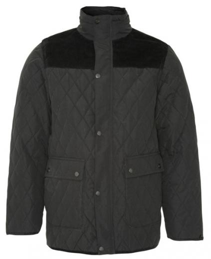  Champion Lewis Quilted Mens Jacket in Black 