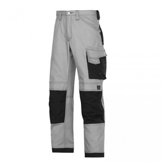  Snickers 3314 Craftsman Trouser Grey/Black Size 48