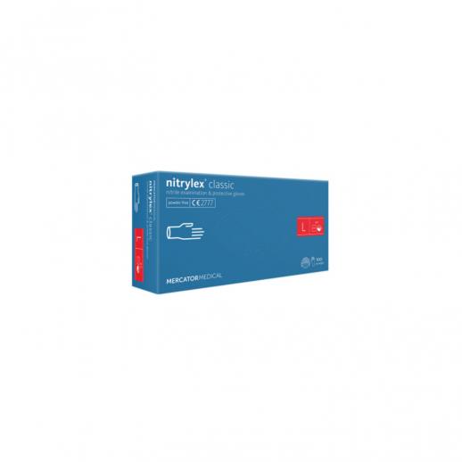  Nitrylex Classic Blue Nitrile Gloves 