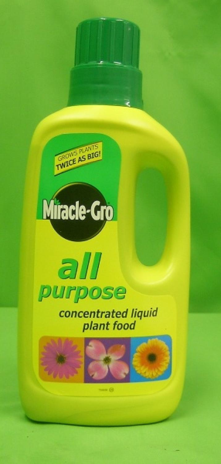 Buy Miracle Gro All Purpose Concentrated Liquid Plant Food 1L from Fane Valley Stores