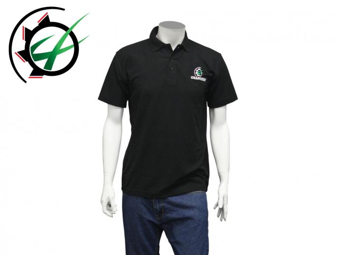  Grassmen Adults Black Polo T-Shirt 