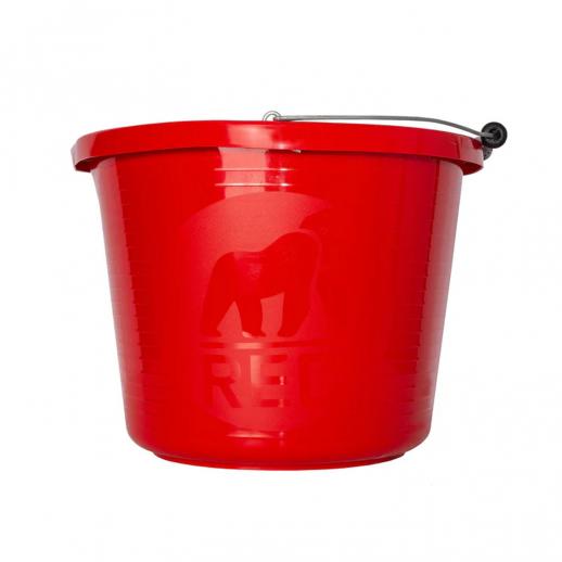  Red Gorilla 3 Gal Premium Bucket Red