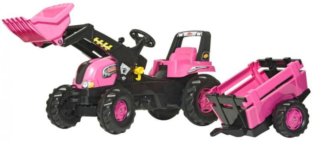  Rolly 81310 Pink Tractor Trailer and Scoop