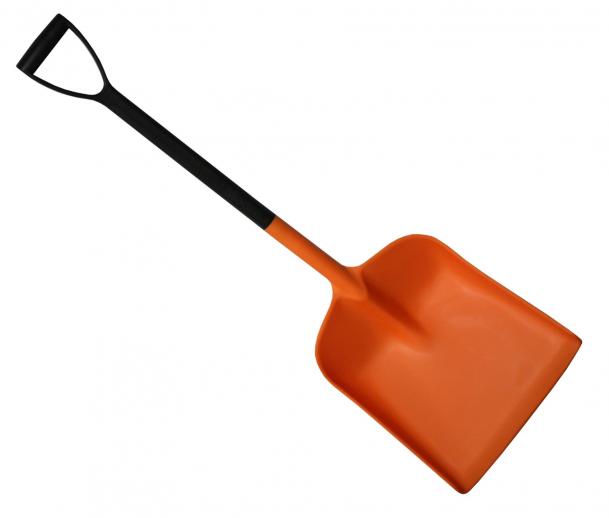  Black & Orange Plastic Shovel