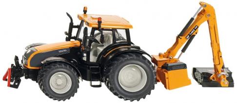 Siku Valtra Tractor with Kuhn EP 7483 TP Hedge Cutter image