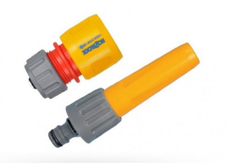  Hozelock Hose Nozzle & Water Stop Pack