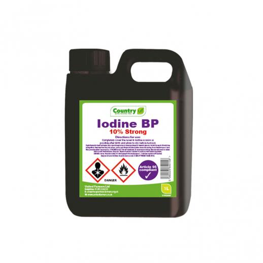  Country 10% Strong Iodine - 1L